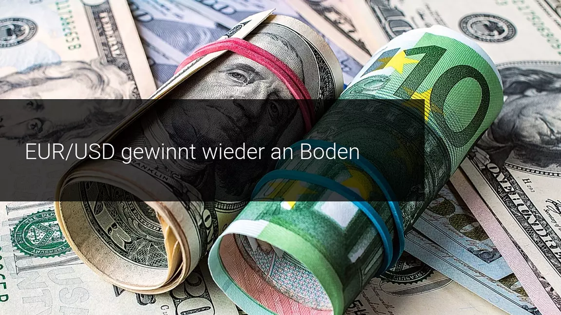 Der Euro zieht gegenüber dem US-Dollar endlich an