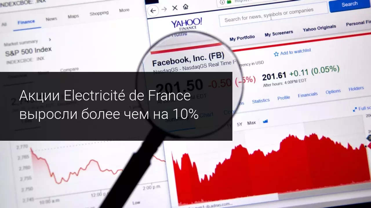 Слухи способствуют росту Electricité de France на фондовом рынке