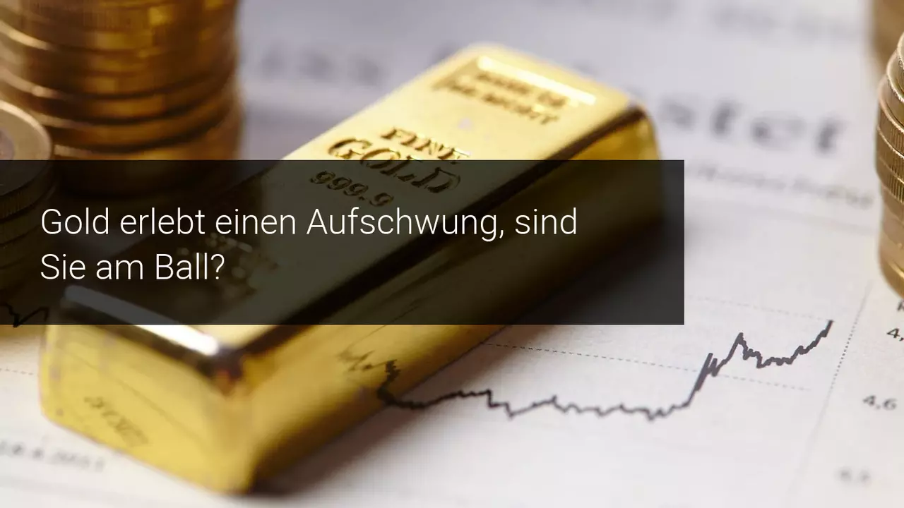 Rückgänge des US-Dollars beflügeln Gold