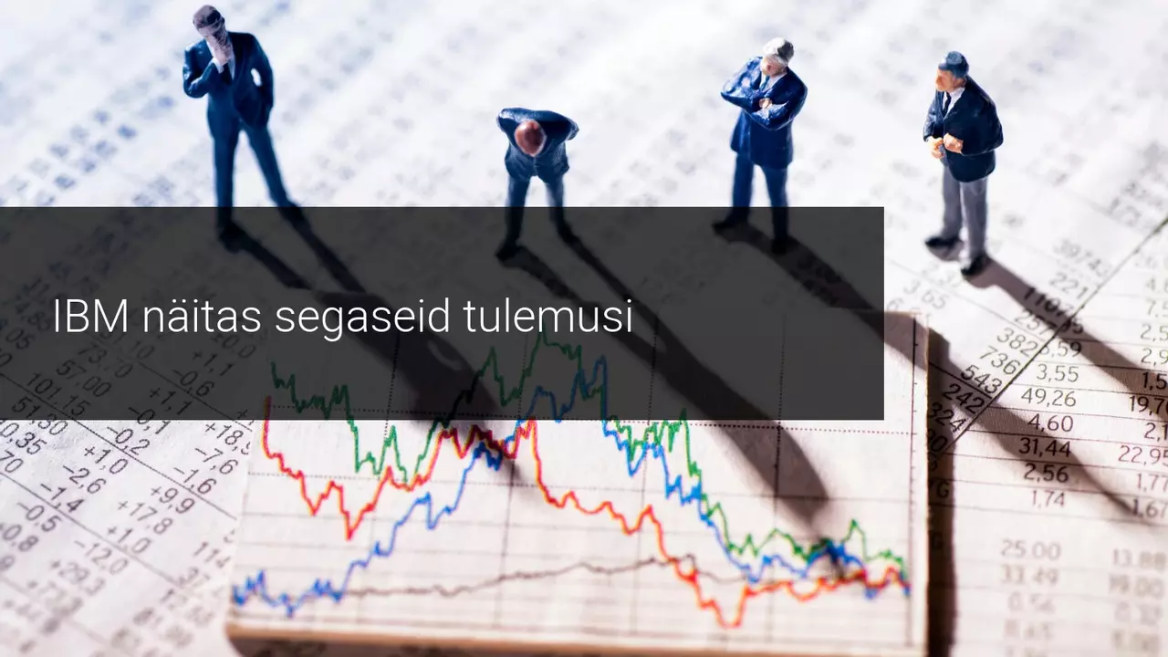 IBM käive kasvas kuid kasum kahanes 19% võrra