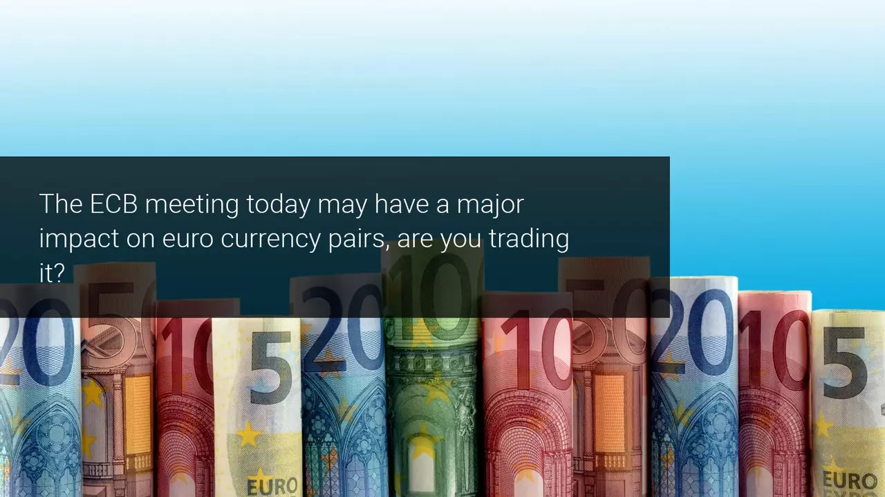 The ECB meeting will focus attention on the financial markets