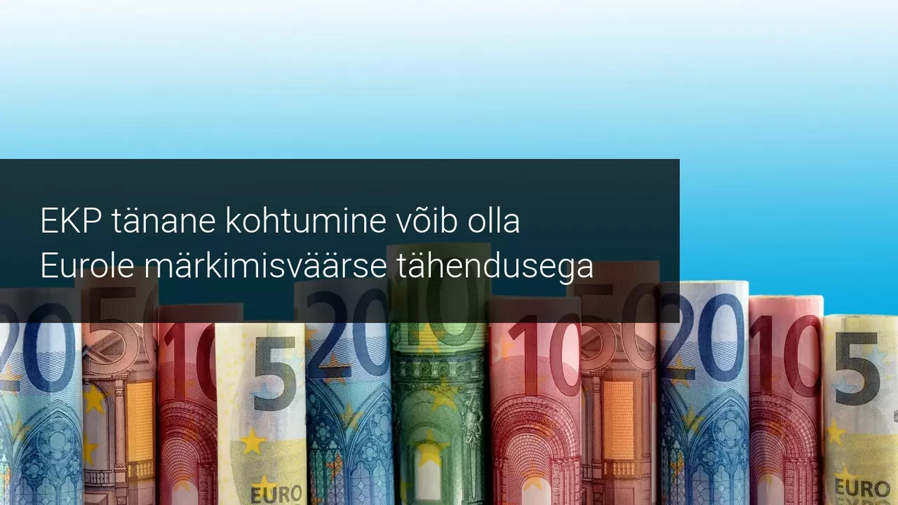 Finantsturgude tähelepanu on EKP kohtumisel