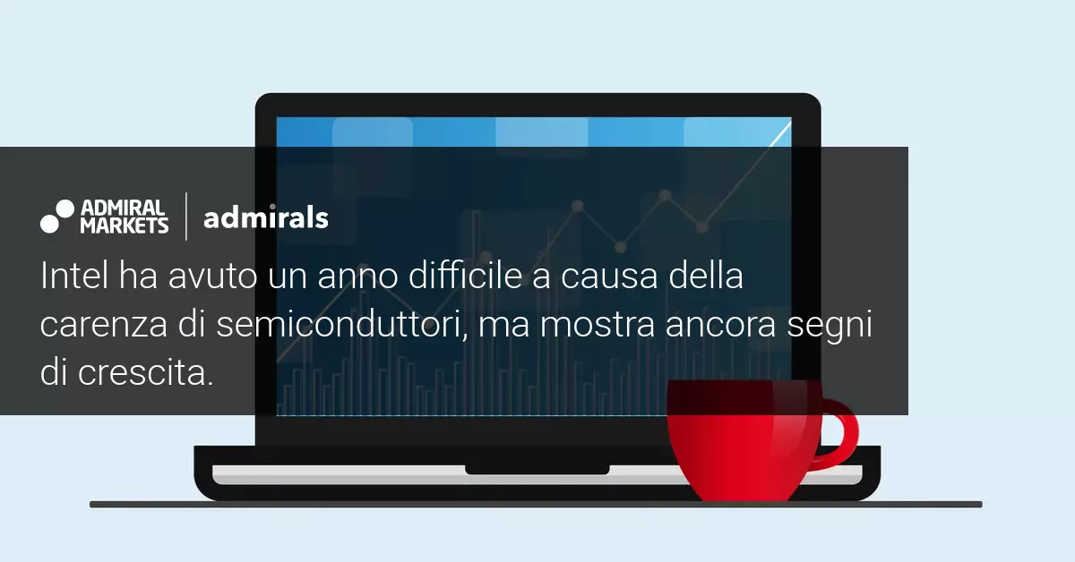 Intel annuncia risultati trimestrali misti