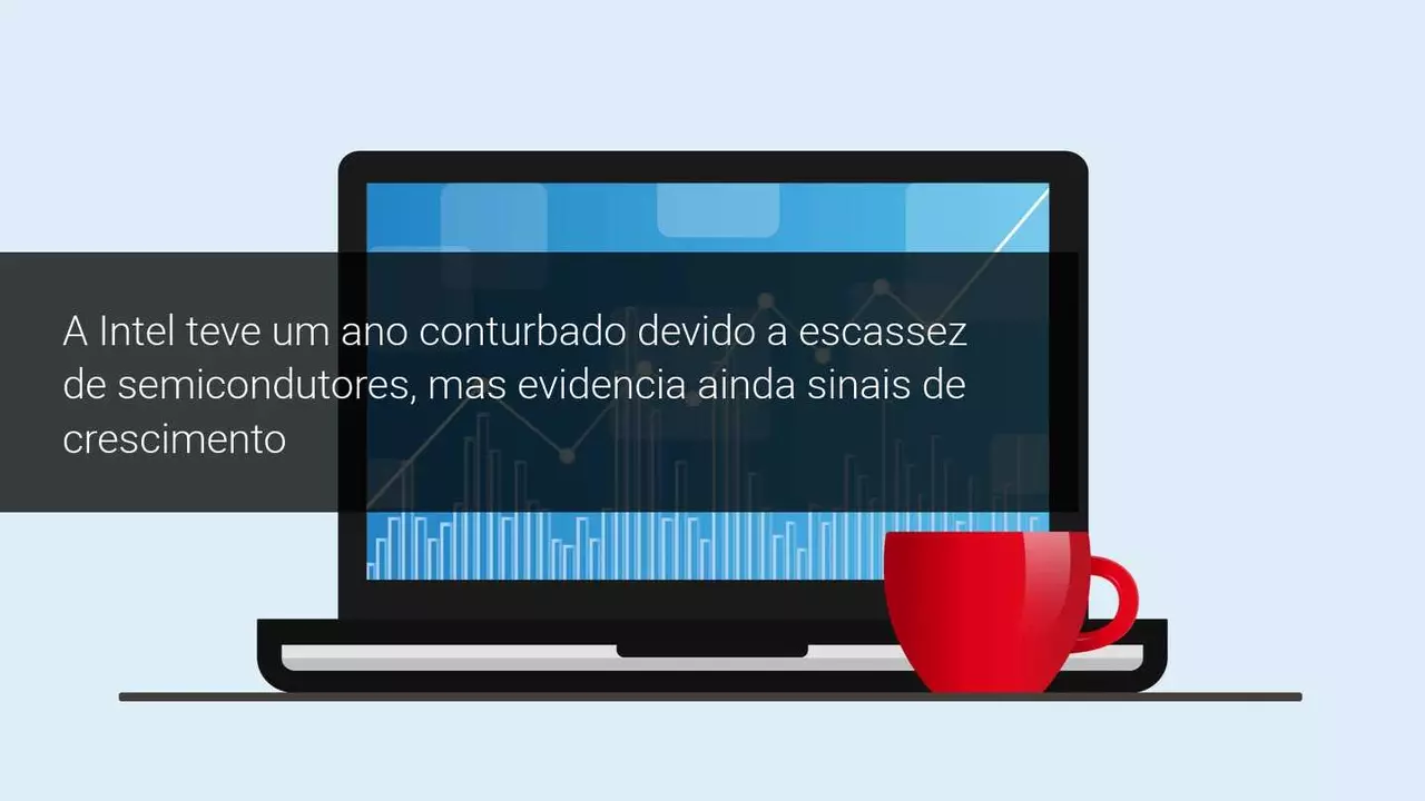 Intel apresenta resultados trimestrais mistos