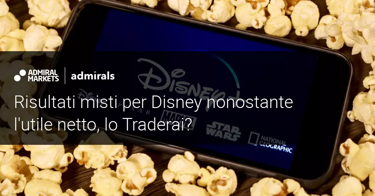 Disney mostra un aumento dei profitti nei suoi risultati trimestrali