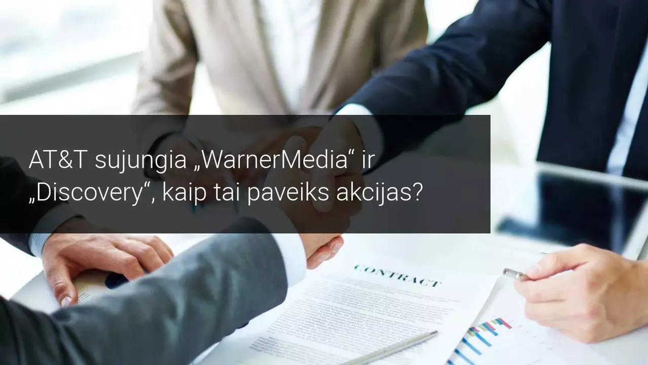 Pasiekusi susitarimą, AT&T sujungia „WarnerMedia“ ir „Discovery“