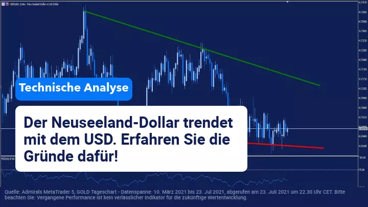 Der Neuseeland-Dollar wertet gegenüber dem USD weiter ab. Wird sich dieser Trend fortsetzen?
