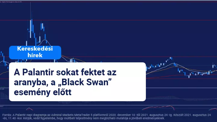 A Palantir Technologies 50,7 millió dollár értékben vásárol aranyat