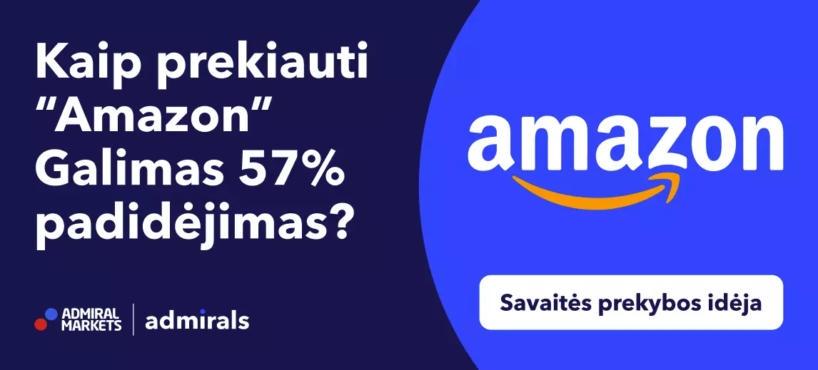 Kaip prekiauti "Amazon" Galimas 57% padidėjimas?