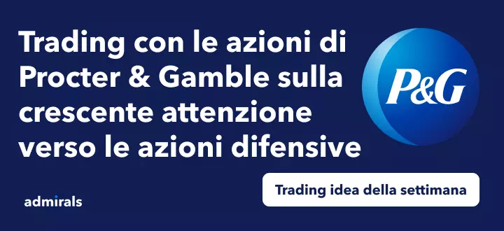 Trading su Procter & Gamble sulla crescente attenzione verso le azioni difensive