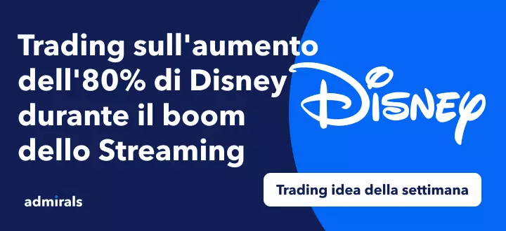 Come fare trading sull'aumento dell'80% di Disney durante il boom dello Streaming