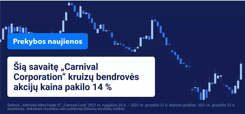 Oro linijų ir kruizų bendrovių žvaigždžių valanda Volstrite