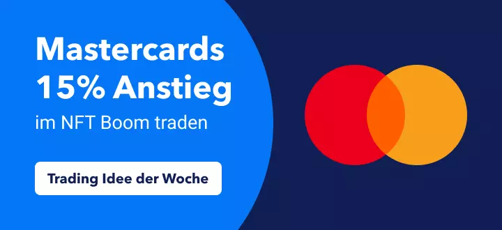 Traden Sie Mastercards 15%igen Anstieg im NFT Boom
