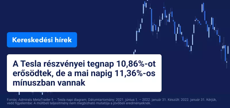 A Tesla vezet a Wall Streeten nyereség szempontjából egy változékony hónap végén