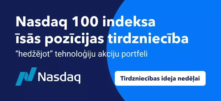 Tirdzniecības ideja nedēļai: US100 akciju indekss