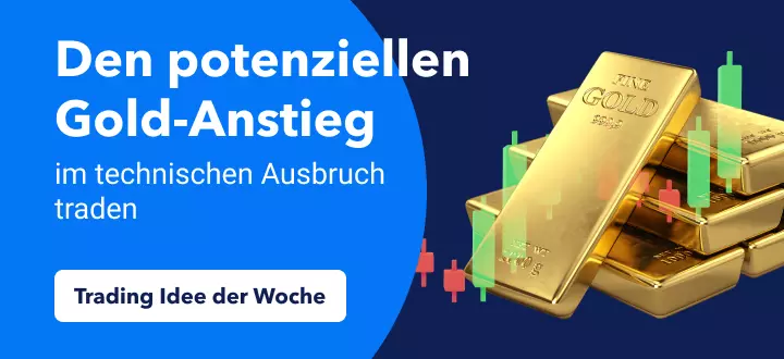Traden Sie den potenziellen Gold Anstieg während des technischen Ausbruchs