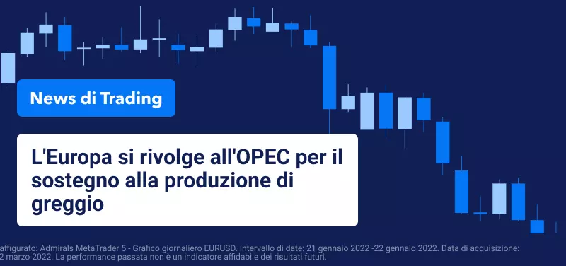 L'Europa si rivolge all'OPEC per il sostegno alla produzione di greggio