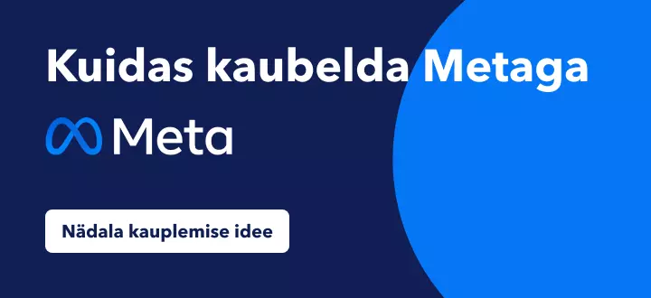 Kuidas kaubelda Meta (endise Facebooki) 50% hinnalangusega