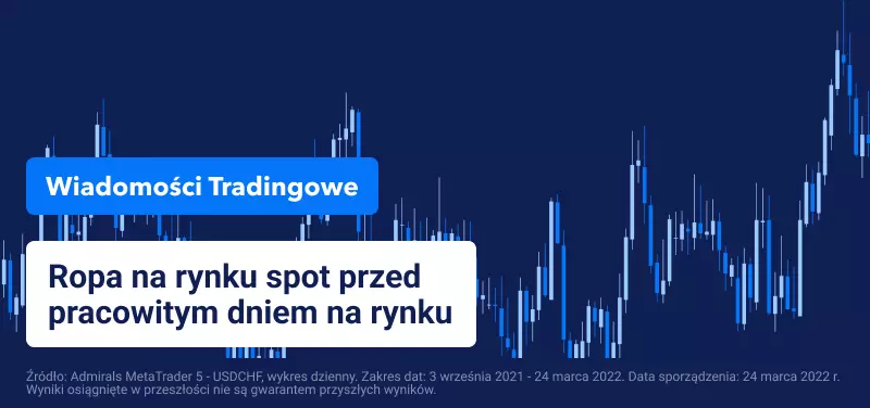 Ropa na rynku spot przed dniem wypełnionym wydarzeniami ekonomicznymi