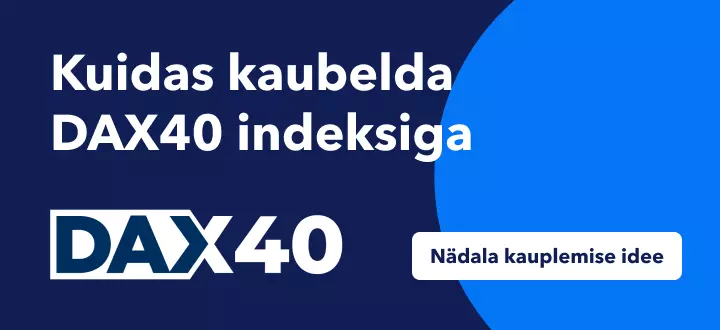 Kuidas kaubelda DAX40 indeksi võimaliku taastumisega