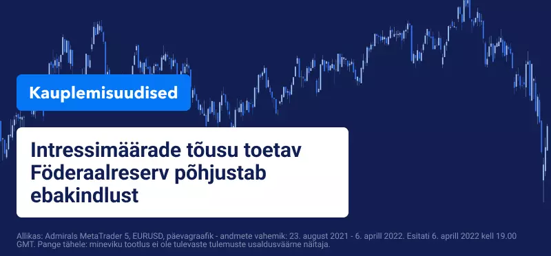 Intressimäärade tõusu toetav Föderaalreserv põhjustab ebakindlust