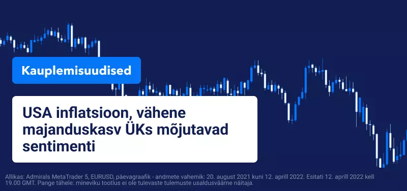 USA inflatsioon, vähene majanduskasv Ühendkuningriigis mõjutavad sentimenti