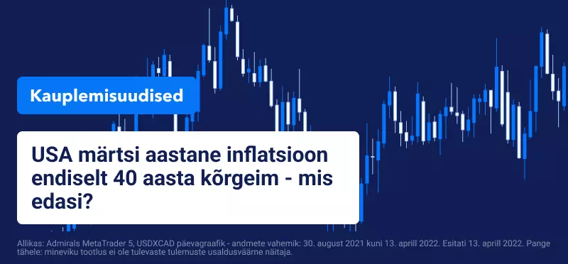 USA märtsi aastane inflatsioon endiselt 40 aasta kõrgeim - mis edasi?
