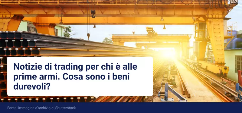 Notizie di trading per chi è alle prime armi. Cosa sono i beni durevoli?