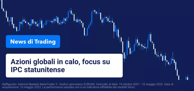 Azioni globali in calo, focus su IPC statunitense