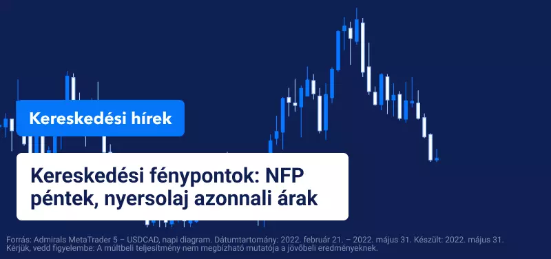 Kereskedési fénypontok: NFP péntek, nyersolaj azonnali árak