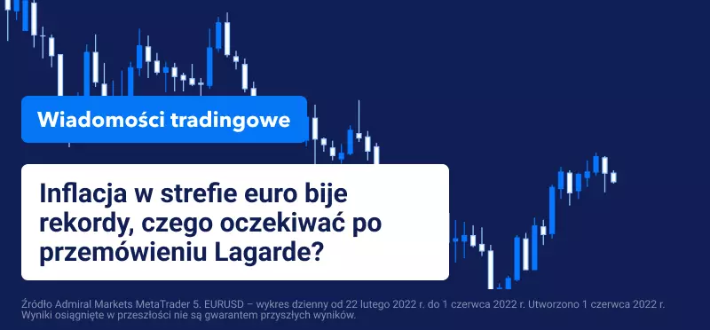 Inflacja w strefie euro bije rekordy, czego oczekiwać po przemówieniu Lagarde?