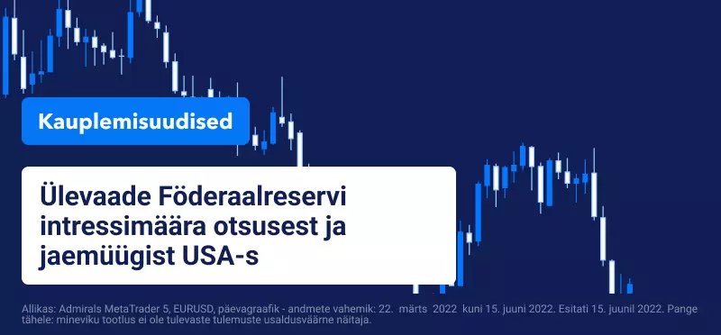 Ülevaade eelseisvast Föderaalreservi intressimäära otsusest ja jaemüügist USA-s