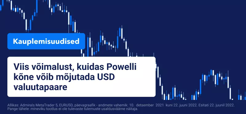 Viis võimalust, kuidas Powelli kõne võib mõjutada USD valuutapaare