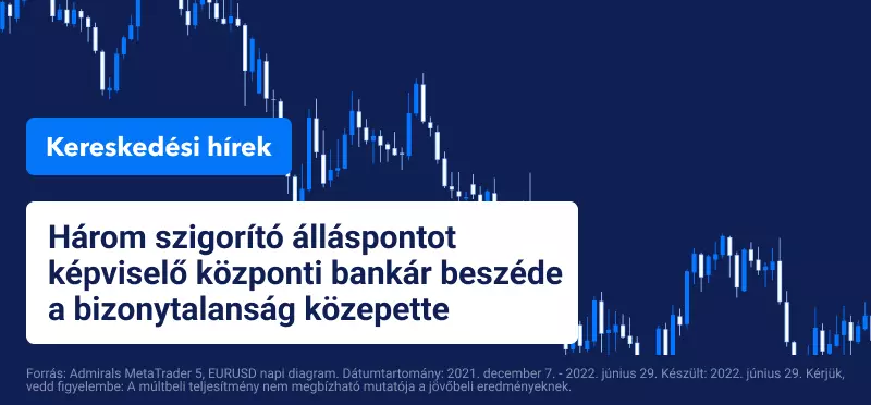Három szigorító álláspontot képviselő központi bankár beszéde a bizonytalanság közepette