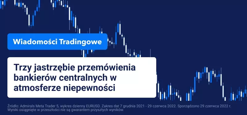 Trzy jastrzębie przemówienia bankierów centralnych w atmosferze niepewności