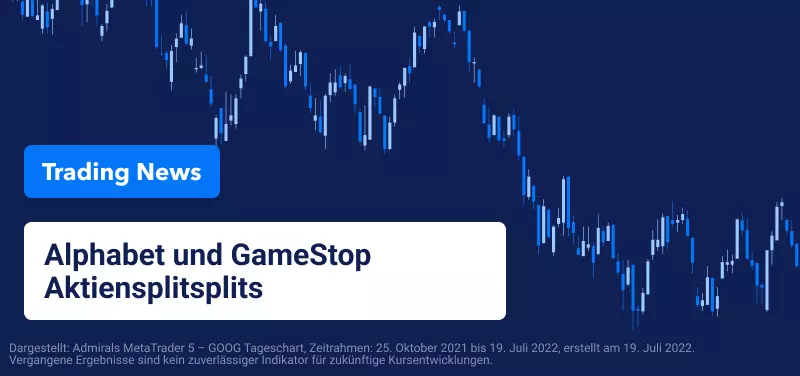Top Finanznews - Alphabet, GameStop Aktiensplits