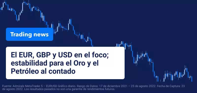 El EUR, GBP y USD en el punto de mira; estabilidad para el Oro y el Petróleo al contado