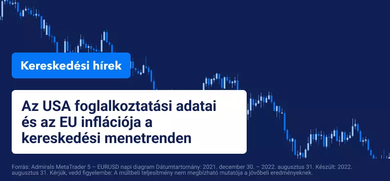 Az USA foglalkoztatási adatai és az EU inflációja a kereskedési menetrenden