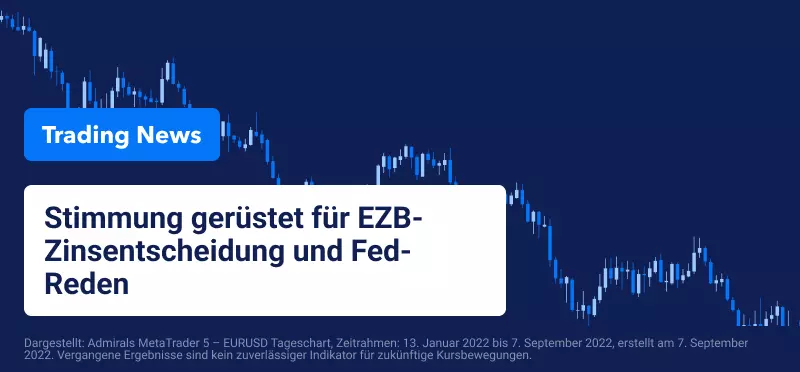 Stimmung gerüstet für EZB-Zinsentscheidung und Fed-Reden