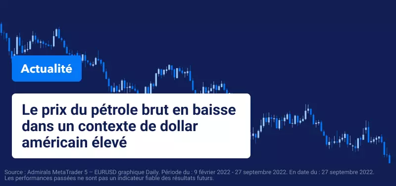 Les Prix Spot du Pétrole Brut se Replient Face à un Dollar US Élevé
