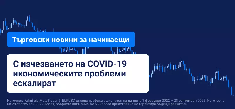 С изчезването на пандемията от COVID-19 икономическите проблеми ескалират