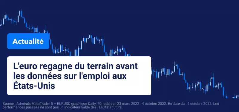 L'Euro Regagne du Terrain avant les Chiffres de l'Emploi aux Etats-Unis