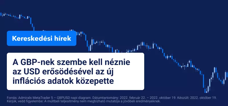 A GBP az USD erősödésével néz szembe az új inflációs adatok megjelenésének közepette