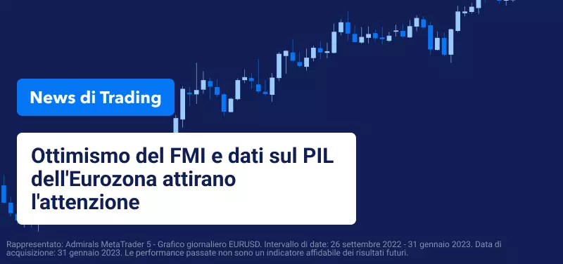 Ottimismo del FMI e dati sul PIL dell'Eurozona attirano l'attenzione