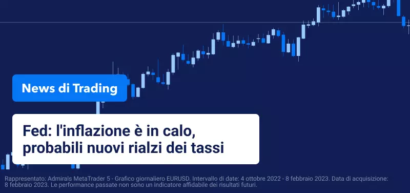 Fed: l'inflazione è in calo, probabili nuovi rialzi dei tassi