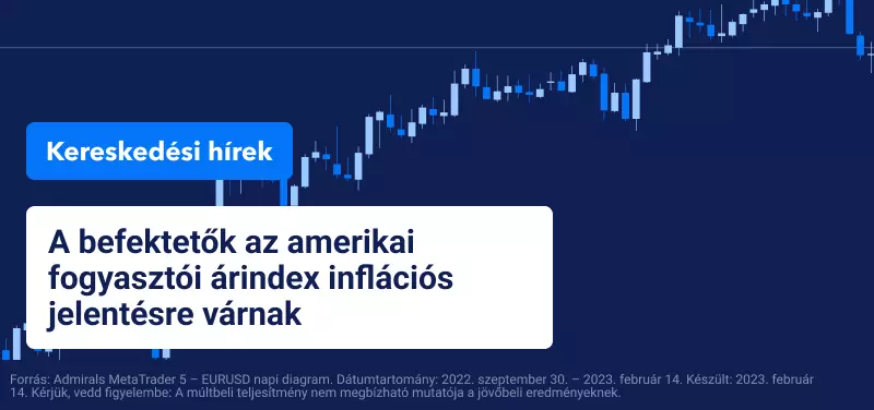 A befektetők az amerikai fogyasztói árindex inflációs jelentésre várnak