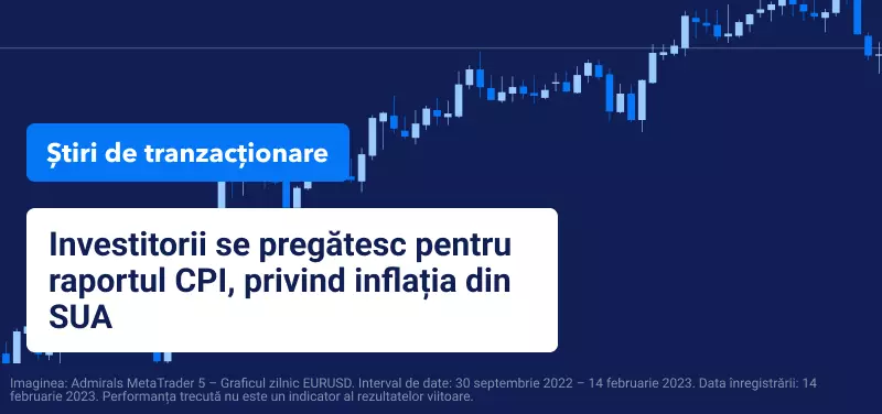 Investitorii se pregătesc pentru raportul CPI, privind inflația din SUA