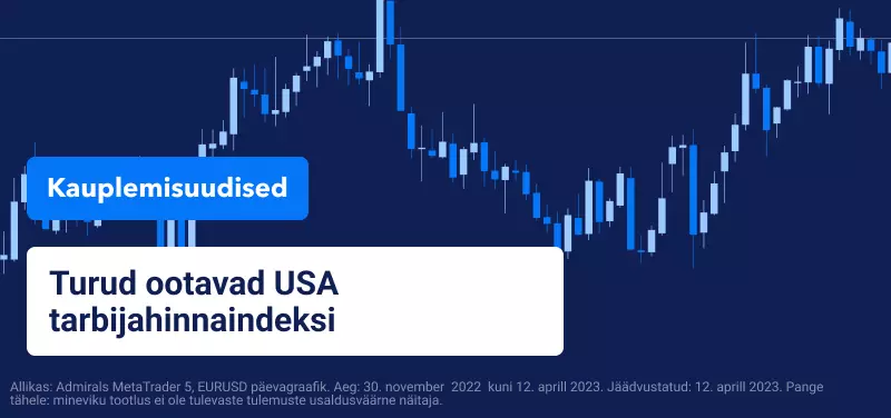 Turud ootavad USA tarbijahinnaindeksi inflatsiooniaruannet