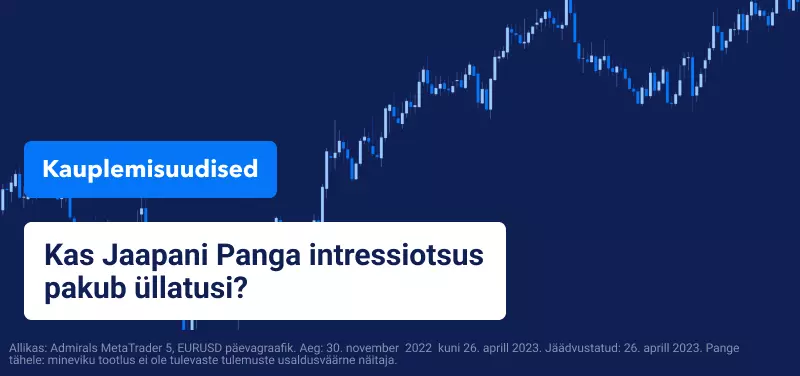 Kas Jaapani Panga intressiotsus pakub üllatusi?