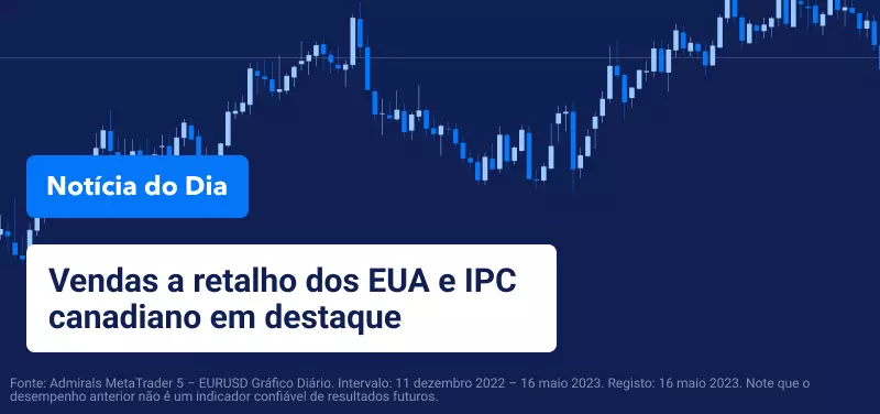 Vendas a retalho dos EUA e IPC canadiano em destaque